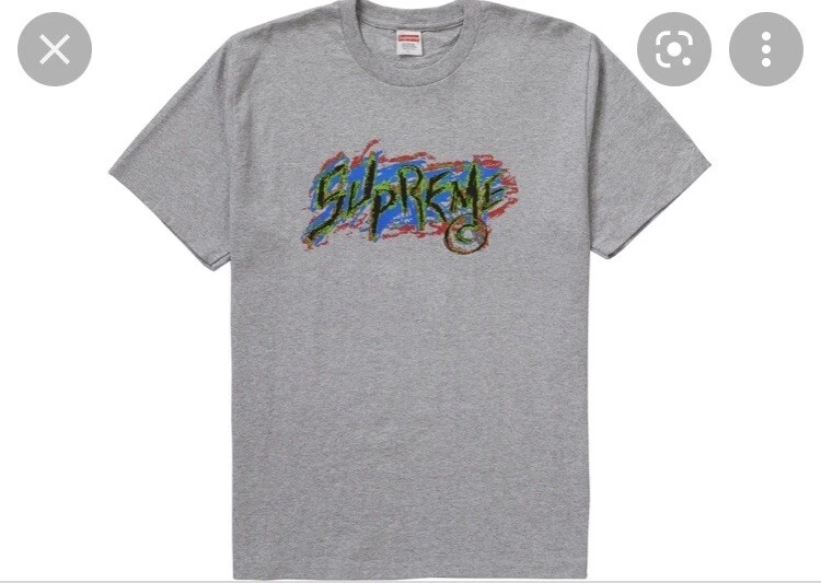 T shirt Supreme Scratch Graffiti 2020