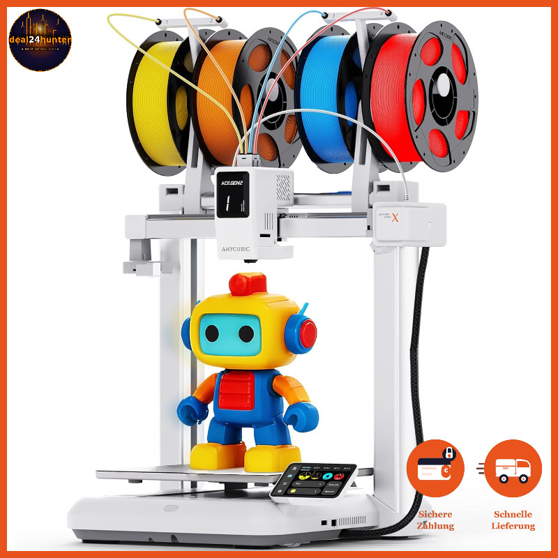 3D Drucker Kobra X Mehrfarbig Auto Leveling 260mm für Anfänger DIY Modellbau