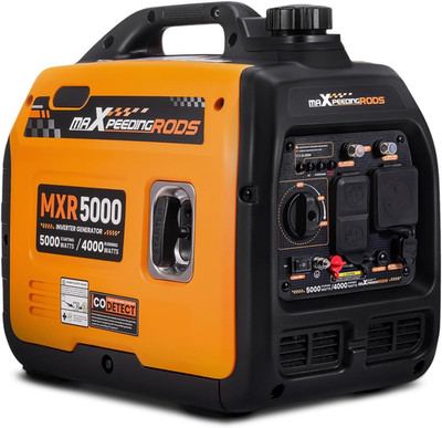 5000 Watt Portable Inverter Generator for RV Camping, Quiet & Lightweight