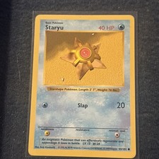 Pokemon TCG Staryu 065/102 Base Set (Shadowless) Vintage