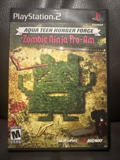 Aqua Teen Hunger Force Zombie Ninja Pro-Am (Sony PlayStation 2, 2007) Complete