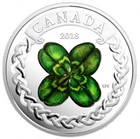 2018 Canada $20 Luck Four Leaf Clover Colorized NGC PF70 Ultra Cameo — photo 3