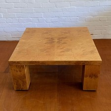 Burr Oak Heals Coffee Table, Terence Conran, Vintage, Mid Century, 1980s