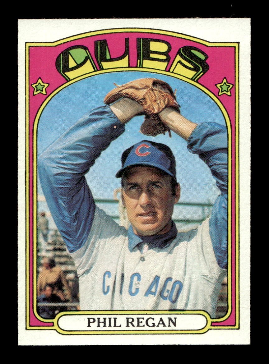 1972 Topps #485 Phil Regan Cubs NEAR MINT *6e