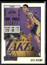 2018-19 Panini Contenders #50 Kyle Kuzma Conference Finals Ticket #/135
