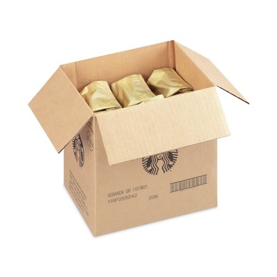 Starbucks 11019631CT 1 lb Bag Ground Coffee - Veranda Blend (6/Carton) New