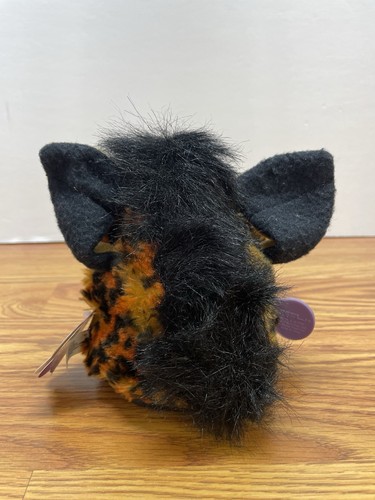RARE 1999 Tiger Cheetah / Leopard Print Furby with Both Tags, Working - Picture 5 of 9