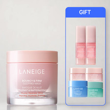 [LANEIGE] Bouncy & Firm Sleeping Mask 60ml + MEGA 6pcs FREE GIFT Set NEW