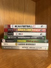 All Brand New Factory Sealed Video Game Lot Batman Xbox Wii PlayStation