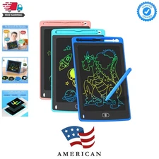 3-Pack Colorful 8.5-Inch LCD Writing Tablets for Kids - Perfect Learning Gift