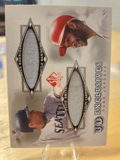 2001 UD SP Authentic UD Exclusives Alex Rodriguez/Ozzie Smith Jerseys #UDC-RS