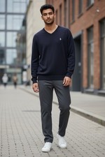 Men  s Sweater XL Penguin Brand, NEW, Navy, Pullover, Luxury Men  s Sweater, Style