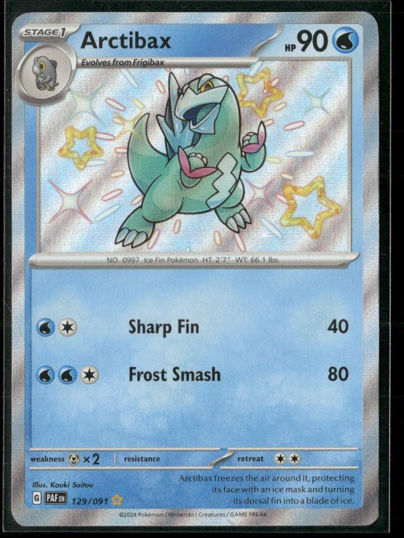SV: Paldean Fates #129/091 Arctibax