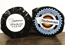 OfficeSmartLabels ~ 1" x 2-1/8" (30336) Labels ~ (2 Rolls x 500 Per Roll)
