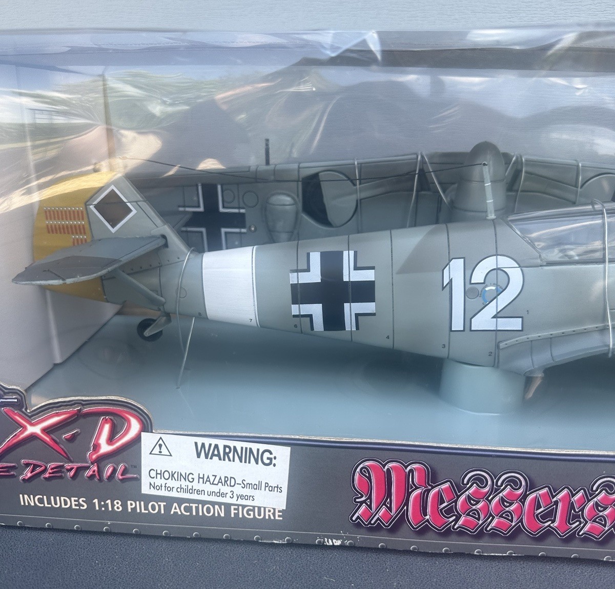 メッザーシュミット★1/18★スケールWW2モデル★BF109E ★フィギュア 21st Century Toys Ultimate Soldier Messerschmitt Me-109