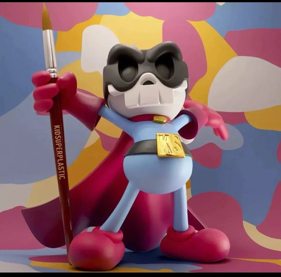 Figura Vinilo Juguete Arte Superplástico Edición Limitada KIDSUPER BY KIDSUPER Foto 3 de 4