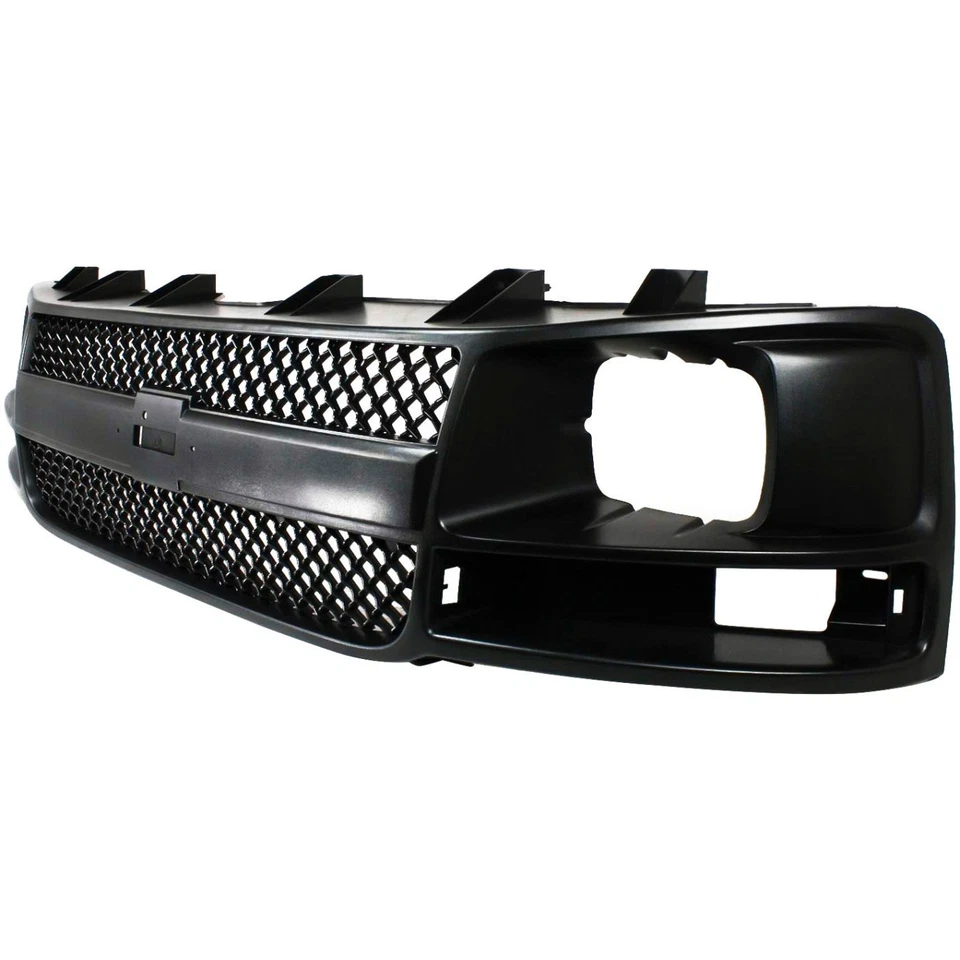 Grille Assembly For 2003-2017 Chevrolet Express 2500 3500 Black Plastic - Image 2 of 4