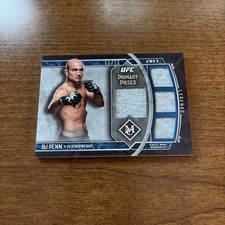2017 Topps UFC Museum Collection - Single Fighter Primary Pieces Quad Legends...