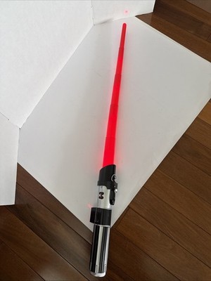 Star Wars Darth Vader Red Lightsaber Extends Rubie s Costume #570 Lights Up 34 