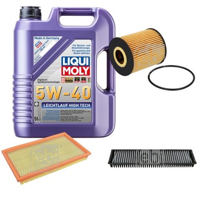 FEBI Inspektionspaket 5L LIQUI MOLY 5W-40 Leichtlauf High Tech für MINI Mini