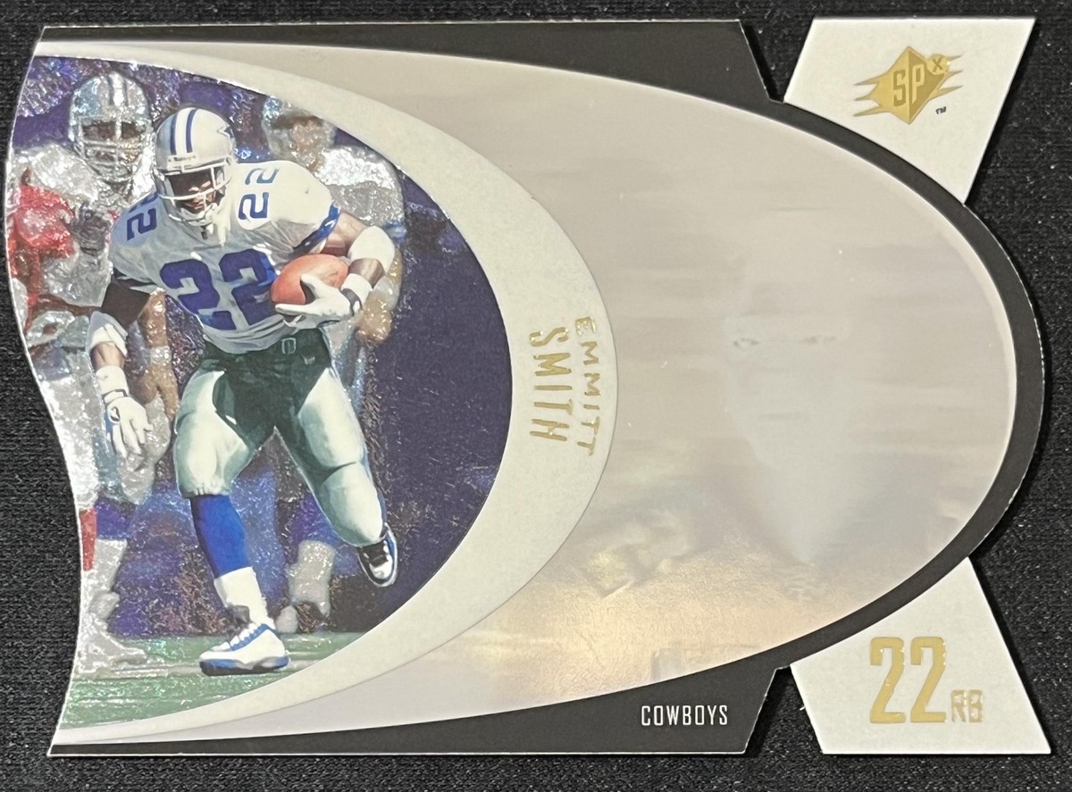 1996 SPx ##SPX34 Emmitt Smith Dallas Cowboys Football Card