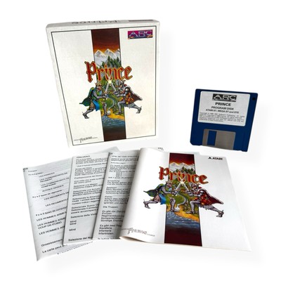 VINTAGE & SELTENER FUND! Prince - Boxed Complete Atari ST / MEGA ST / STE Game 1989