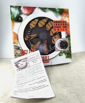Retro Grill Gourmet Tragbarer Gaskocher Einflammig Campingkocher BBQ unbenutzt