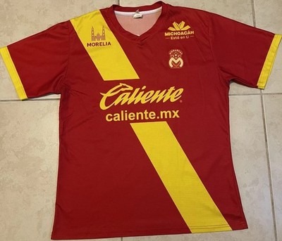 Monarcas Morelia 2017-18 Away Kit Jorge Zárate #11 Soccer Jersey Large Futbol