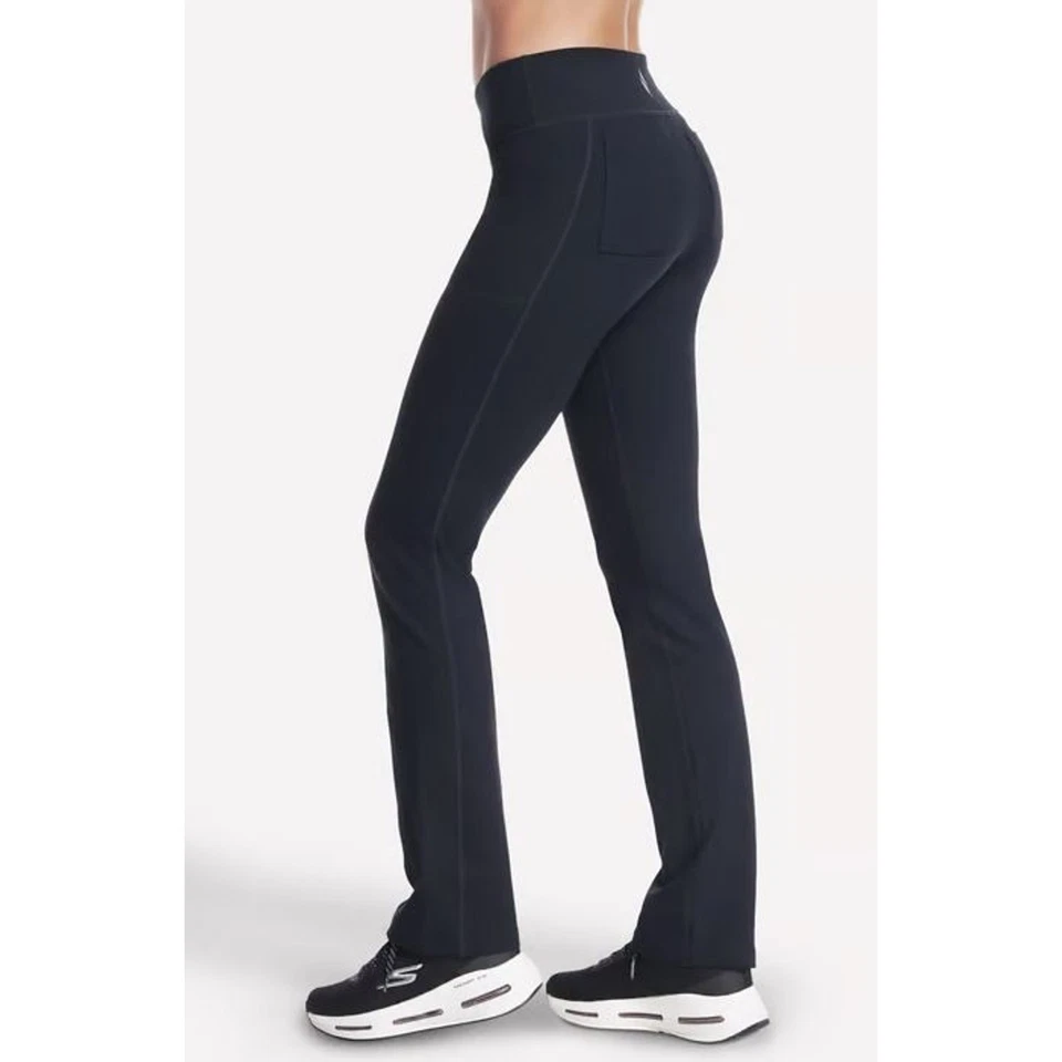 Sketchers Women's Go Walk OG Midrise Stretch Pocket Pants in Black Small $54 - Image 3 of 4