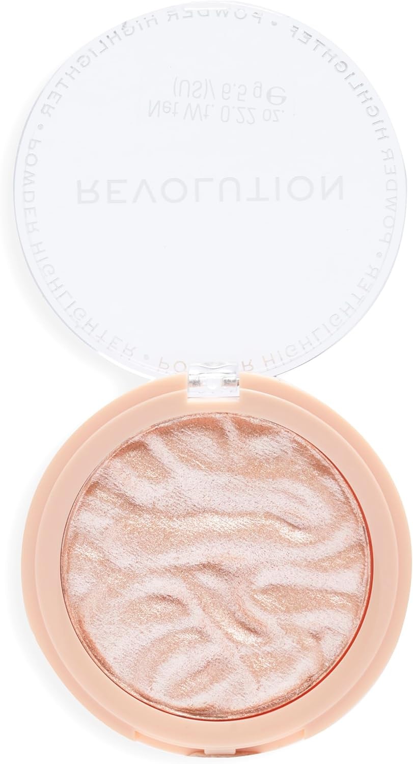 Makeup Revolution, Reloaded Highlighter, Highly-Pigmented Face Powder, Brighten