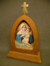 Madonna z Dzieciątkiem z drewna, 12,5cm wzrostu