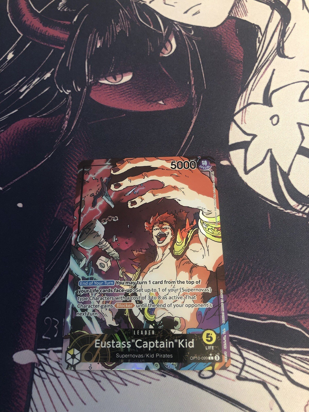 Eustass"Captain"Kid (099) (Parallel) OP10-099 Royal Blood Foil