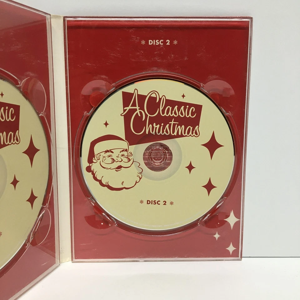 A Classic Christmas by Various Artists (2 CD Set, 2011, Sony) Elvis Presley - Image 4 of 4