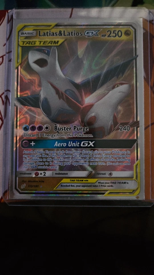 Latias & Latios GX 113/181 Sm-Team Up Holo