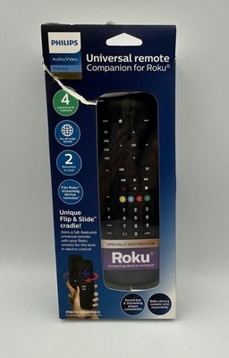 Philips Elite Plus 4 Device Universal Remote Companion to Roku Cradle SRP2024R