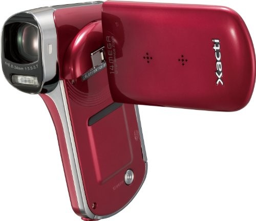 SANYO Digital Movie Camera Xacti CG100 Red DMX-CG100 R | eBay