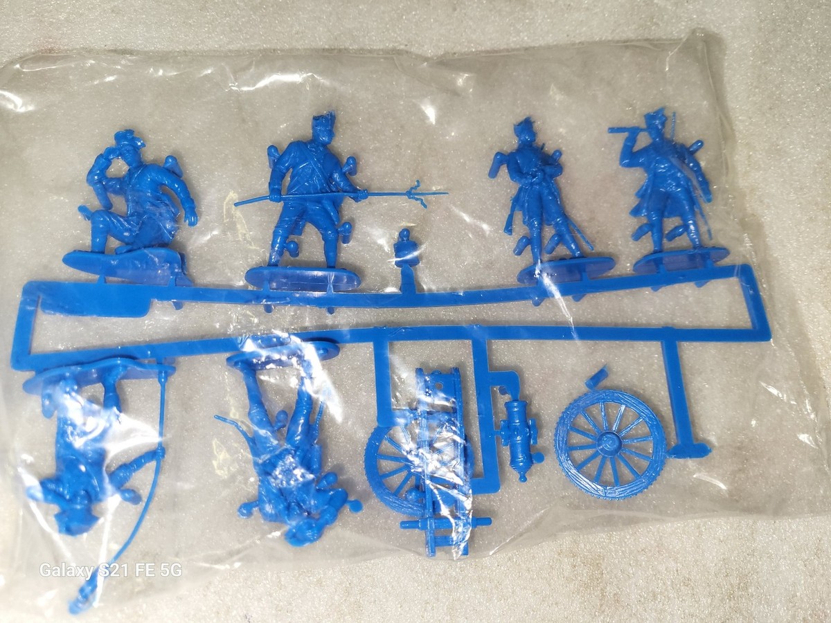 New Imex American Revolution Militia Cannon Crew Soldier Figures 1