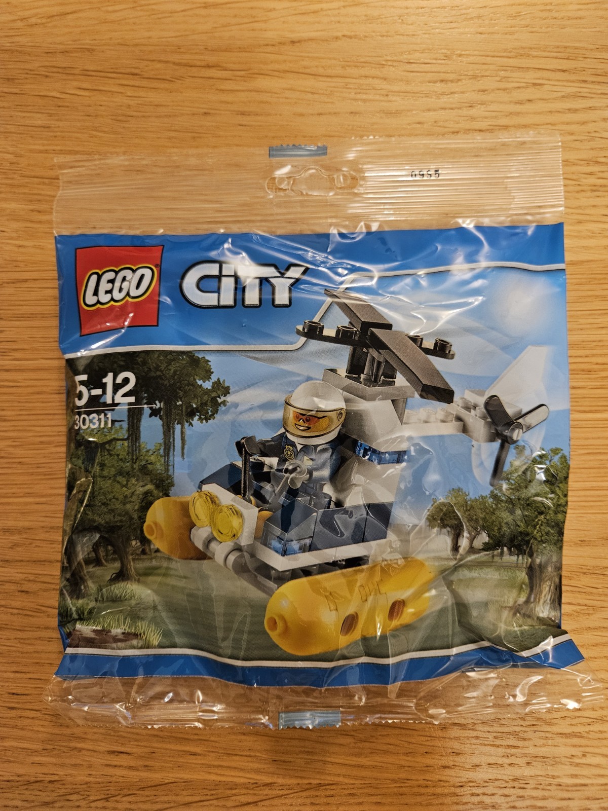 LEGO, CITY, 30311 Swamp Police Helicopter, New, Sealed, 2015 Polybag.