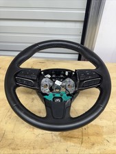 15-23 Chrysler 300 300s Black Leather Heated Steering Wheel Paddle Shifter Oem