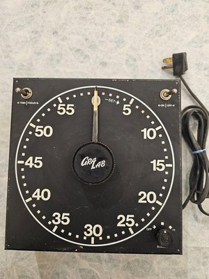 Gralab Model 300 Professional Darkroom Analog Timer, Tested & Working