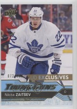 2016-17 Upper Deck Young Guns Exclusives 72/100 Nikita Zaitsev #234 0a1