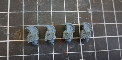 Victrix Honour Guards Ultramarines, 43x Köpfe Mit Kamm