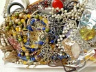 2 LBS Mixed Costume Wearable Jewelry Lot 3A Necklaces Bracelets