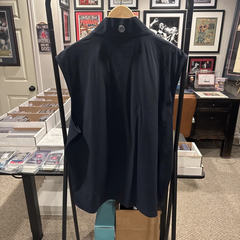 Chaleco de golf Southern Tide para hombre con cremallera completa azul, talla X-grande *NUEVO* Foto 2 de 4