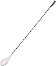 12 Inches Stainless Steel Bar Spoon, Bartender Cocktail Shaker Cocktail Mixing