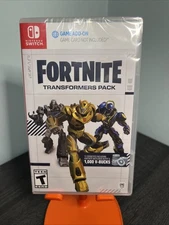 Nintendo Switch Fortnite Transformers Pack Game - NEW - SEALED
