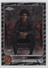 2022 Topps Chrome OTE Overtime Elite Black & White Refractor 6/10 Tyler Bey i6j