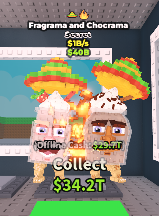 Lot D'accessoires Collectibles Steal A Brainrot - Série Roblox - Personnage Tung Tung Sahur - Neuf