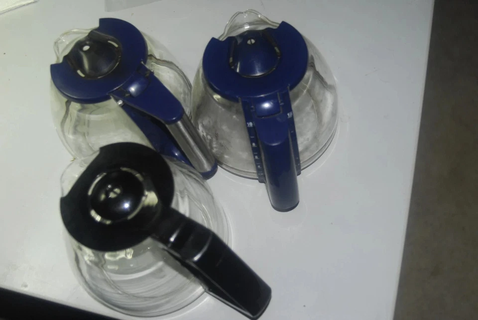 AEG Kaffeemaschine mit 3 Melitta Glaskannen - Bild 4 von 4