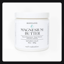 BodyLove Magnesium Butter Calming  Soothing Topical Magnesium with Shea